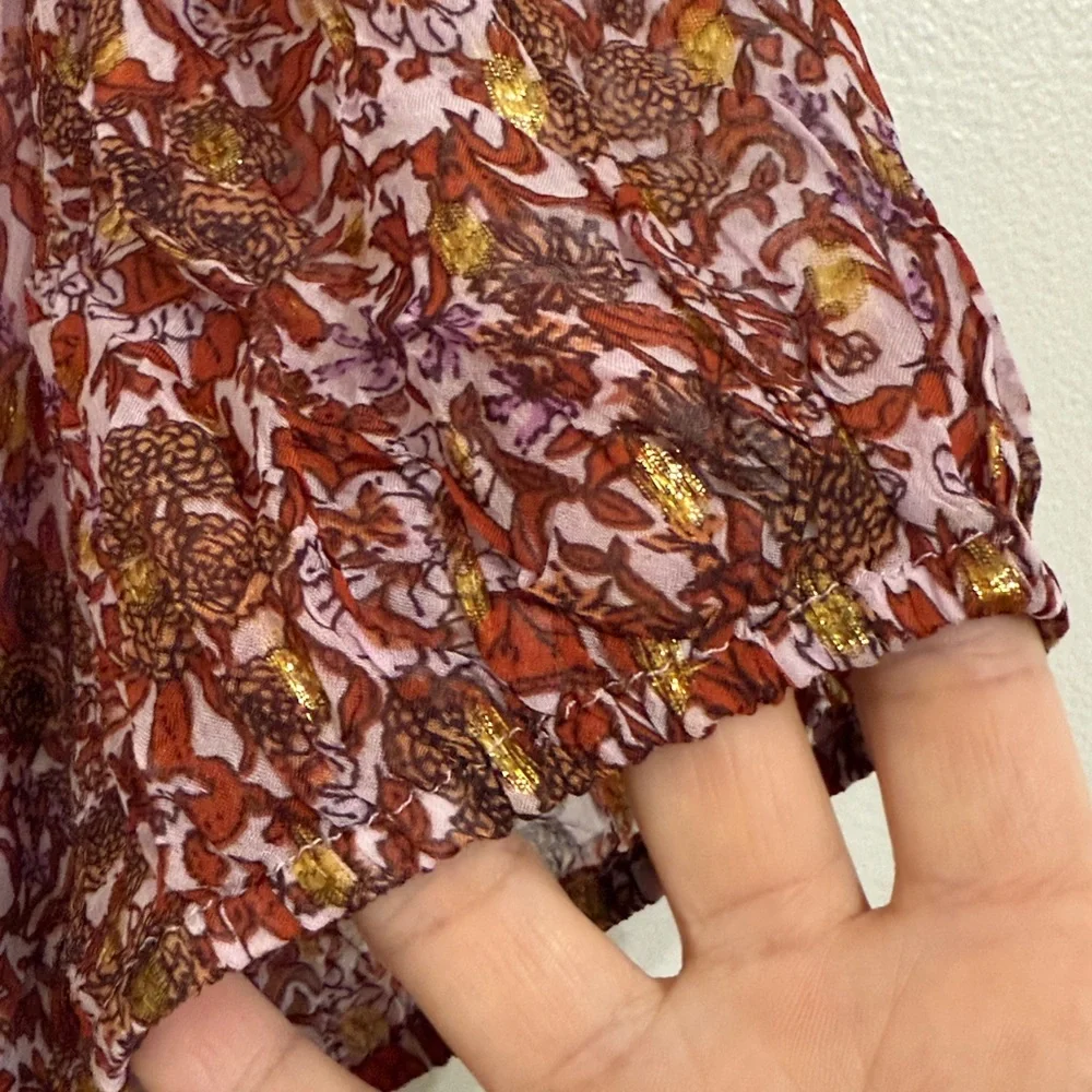 J. Crew Pink Floral Maxi Dress